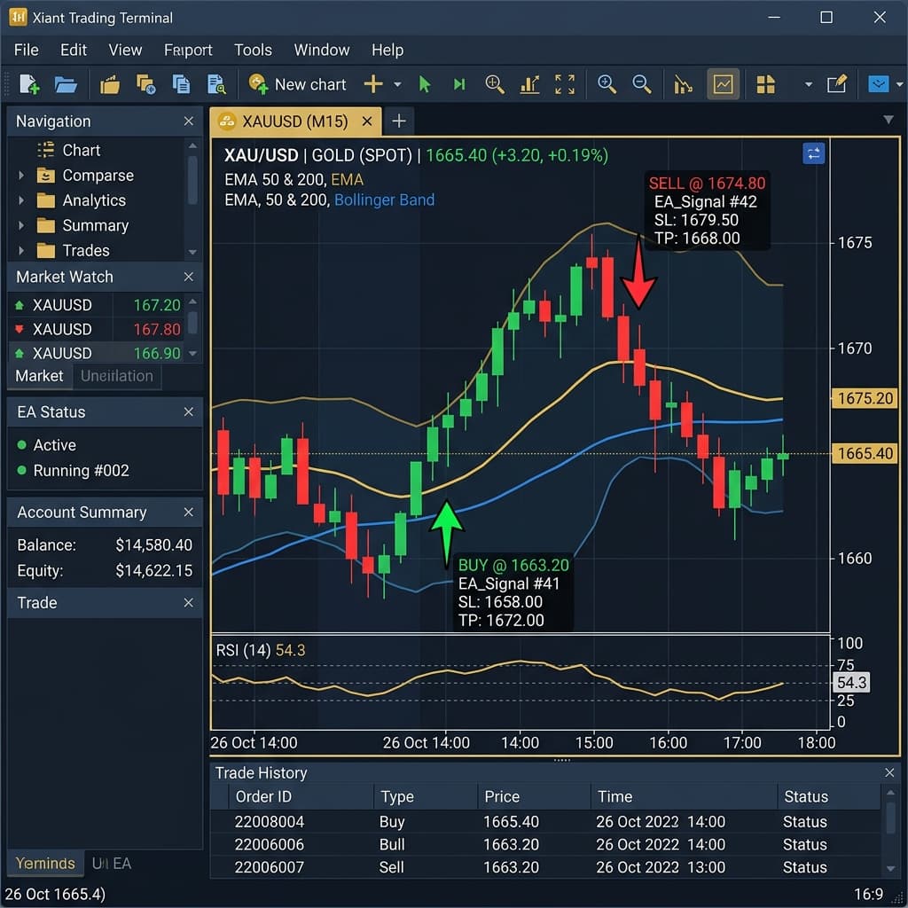 网格 EA 黄金专版，回测 3 年最大回撤 12%